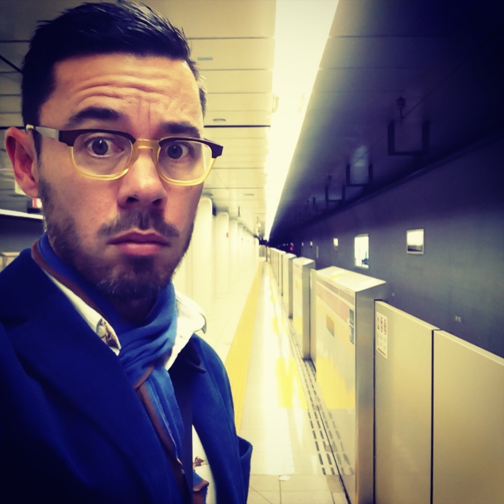 Me getting ready to meet Shimada san for the first time. Nervous?