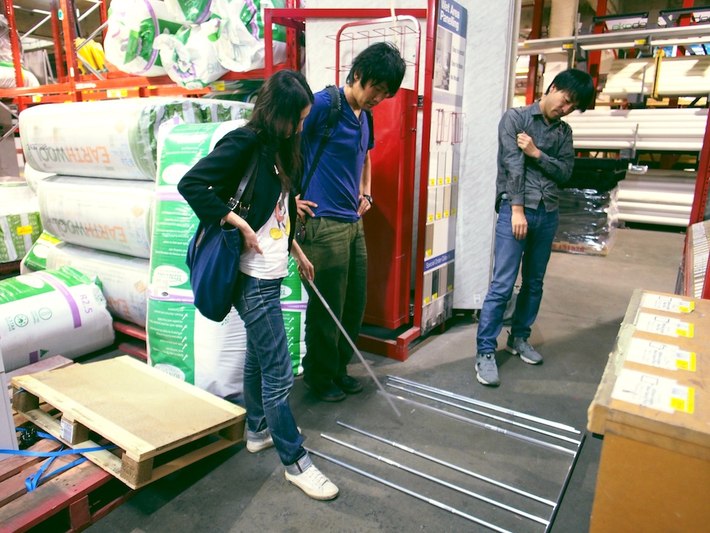 Visualising how thin the balustrade could go...in Bunnings.