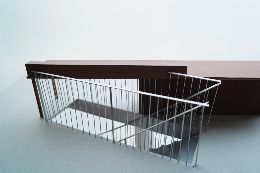 The timber kitchen bench top model.