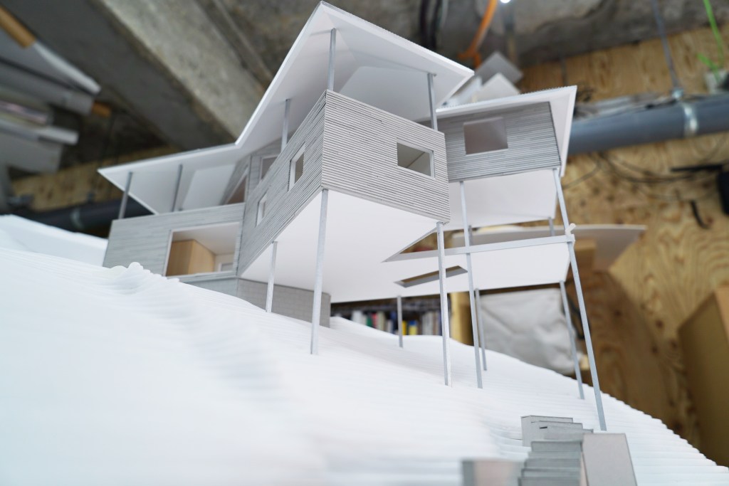 The new model illustrates the epic journey up.