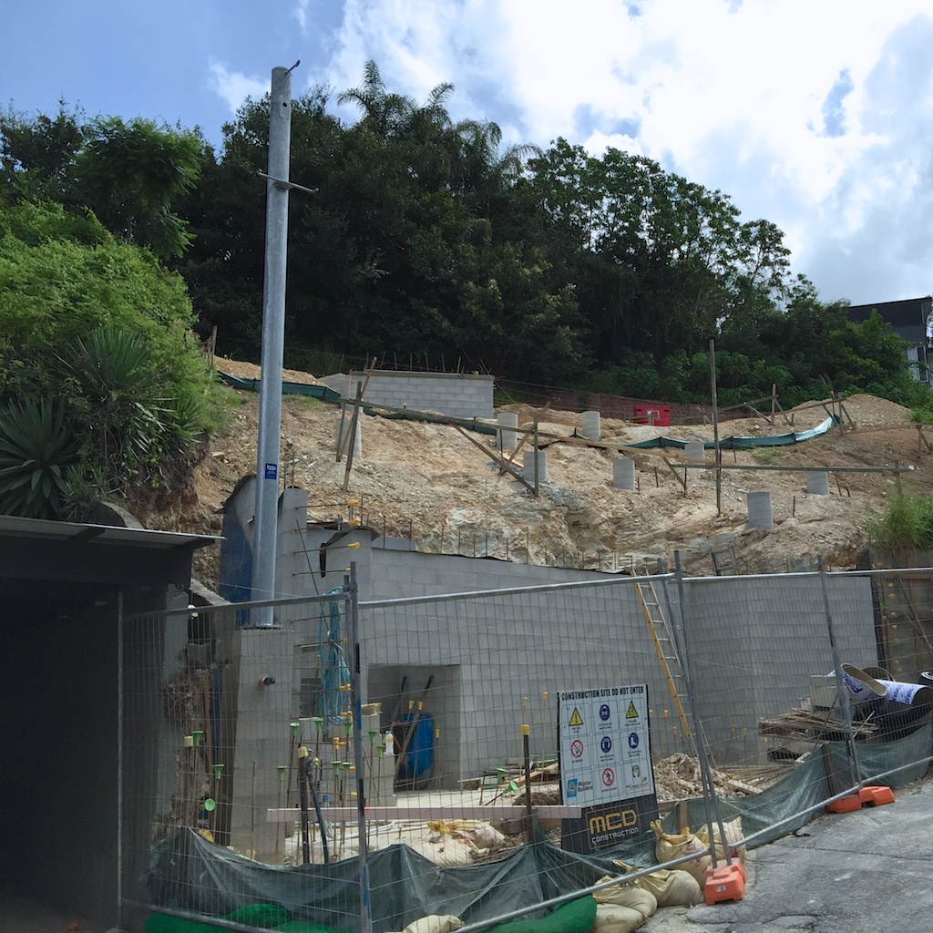 My power pole. It's my very own power pole.