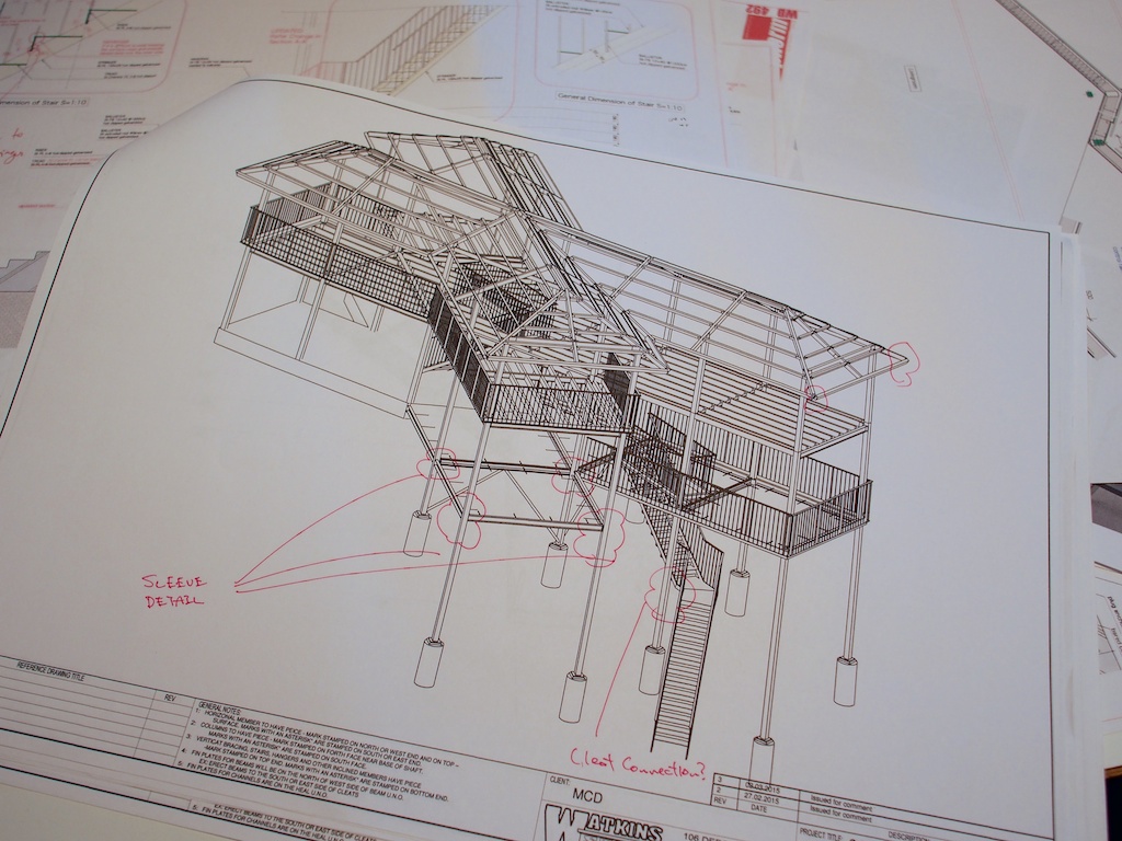 The steel drawings. Like Mechano on steroids.
