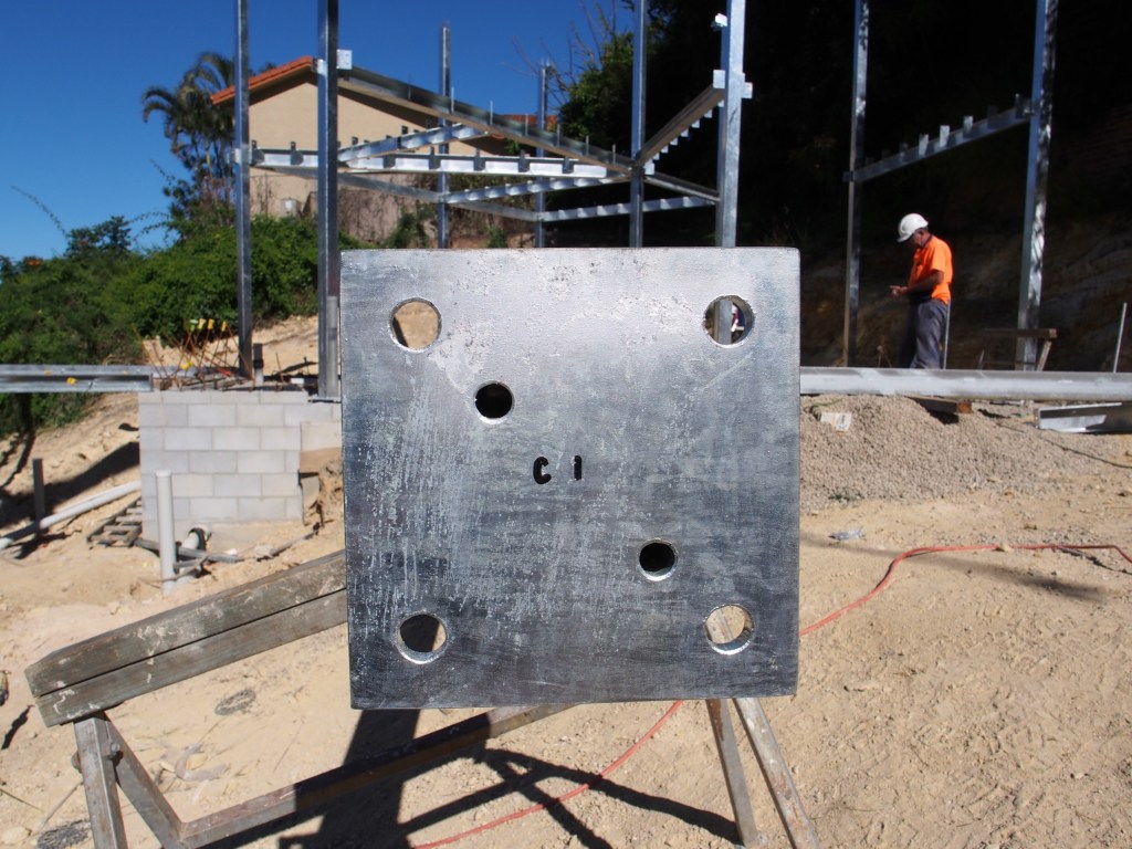 Every piece numbered to plan.