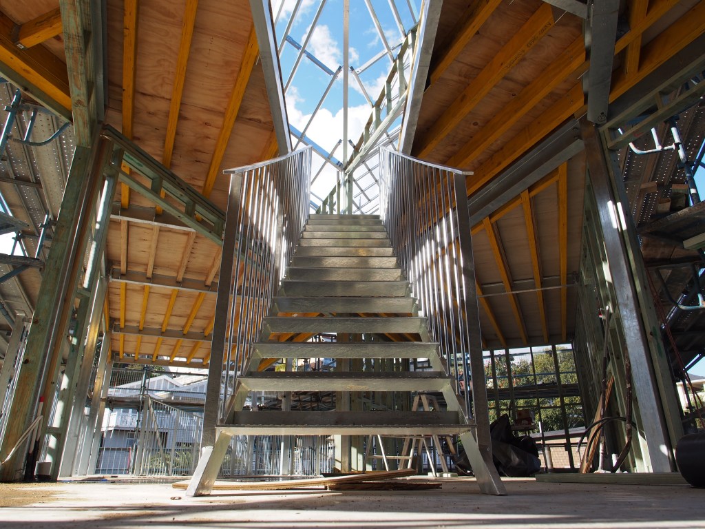 Step by step architecture.