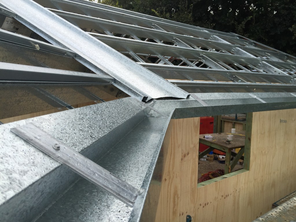 The guttering. As thin and refined as a super model's silver eyebrow.