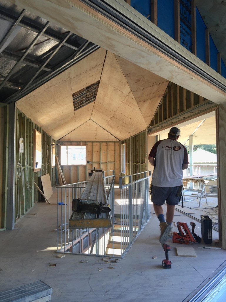 Without the scaffolding, in came the light.