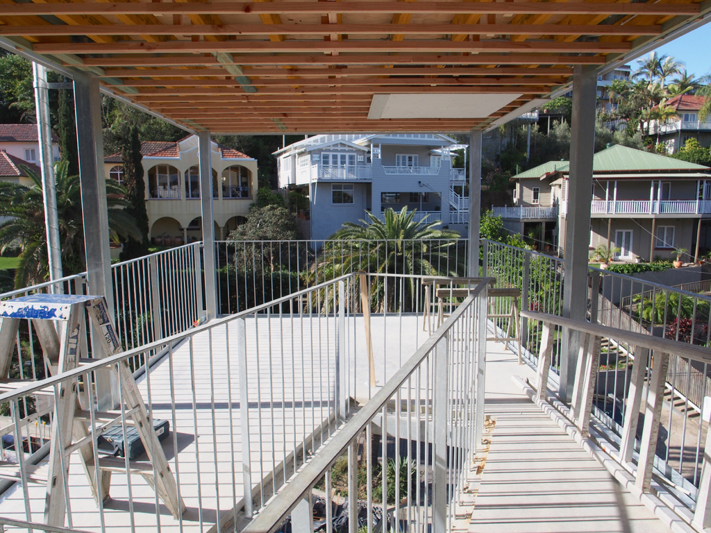 Deck 1. With the scaffolding gone it exerts its own magnetism.